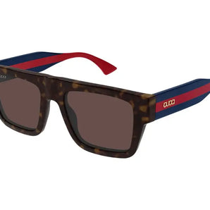 Gucci 1868S Havana Brown 002 Sunglasses, Size 53 – Dayal Opticals
