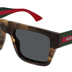 Gucci 1868S Tortoise Grey 003 Sunglasses, Size 53 – Dayal Opticals