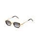 YELLOW GOLD PLATED & BLACK   C100 / .