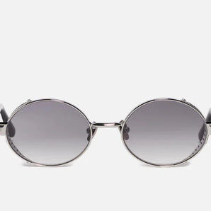 John Dalia Steve C423 Antique Gold & Grey   size 54 Oval Sunglasses - Dayal Opticals