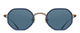BRUSHED GOLD  NAVY  BLUE GREY BG-NVY / 45