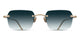 BRUSHED GOLD & BLUE GRADIENT BG / 51