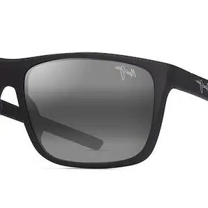 Maui Jim Lehopulu Matte Black Grey 598-02 sunglasses, size 58 – Dayal Opticals