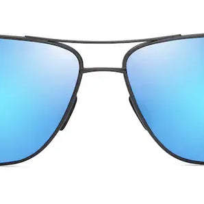 Maui Jim Castles Matte Dark Ruthenium & Black B728-17 Sunglasses, Size 62 – Dayal Opticals