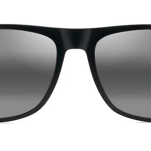 Maui Jim Makamae 619-02 Matte Black Grey Sunglasses Size 56 Unisex Polarized - Dayal Opticals