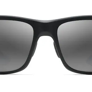 Maui Jim Pokowai Arch Matte Black Grey  439-2M Sunglasses, 58 Size  Dayal Opticals

