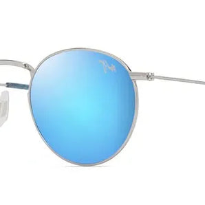 Maui Jim Pukaua
 Shiny Silver & Blue & Green  B667-17B
 Sunglasses, Size 50 Dayal Opticals