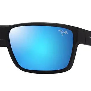 Maui Jim Uila Matte Black Blue B661-02
 Sunglasses, Size 62 Dayal Opticals