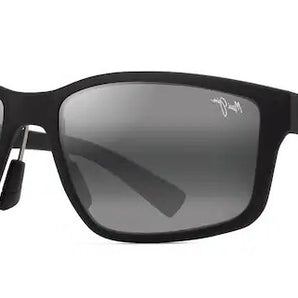 Maui Jim Walewaha-AF Matte Black 686-02
 Sunglasses, Size 59 Dayal Opticals