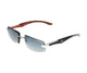 PALLADIUM PLATED LIGHT BLUE  P-WFL-M10 / 59