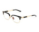 MELLOW GOLD PLATED TITANIUM & BLACK ACETATE & MELLOW GOLD  MG-AB-Z25 / 52