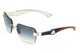 PALLADIUM PLATED & DARK BROWN HORN PA-WDF-M10 / 59