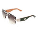 PALLADIUM PLATED CHOCOLATE BROWN GRADIENT  PA-WEX-M12 / 62