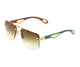 GOLD PLATED LIGHT BRONZE GRADIENT G-WCZ-M09 / 62