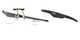 SATIN BLACK & CLEAR 312601 / 55
