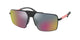 MATTE BLACK & BLUE RED  1BO01M / 59