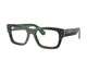 STRIPED GREEN & CLEAR 8392 / 55