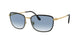 BLACK/GOLD & GRADIENT BLUE 90003F / 57