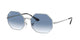 SILVER & GRADIENT BLUE 91493F / .
