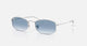 POLISHED SILVER & BLUE 003/3F / 52