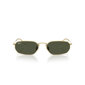 Ray Ban 3947 Black 001 Arista Gold Green  Sunglasses, Size 54 – Dayal Opticals