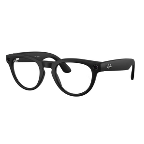 RAY BAN META 4013 MATTE BLACK CLEAR BLUE LIGHT FILTER