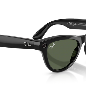 RAY BAN META 4014 SHINY BLACK G15 GREEN