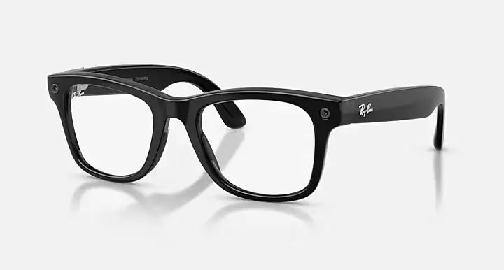 Ray Ban Meta_4011V_Shiny Black Clear_Size_50/53 Dayal Opticals