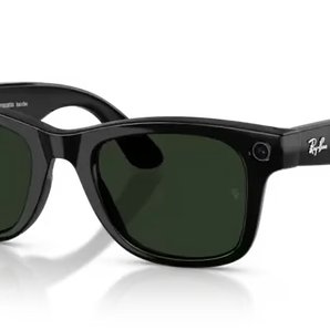 Ray-Ban Meta 4012 Shiny Black smart glasses with Transition Graphite Green lenses – Dayal Opticals
