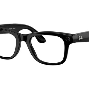 Ray-Ban Meta 4012 Shiny Black smart glasses with Transition Graphite Green lenses – Dayal Opticals