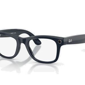 Ray-Ban Meta 4012 Smart Glasses in Shiny Cosmic Blue with Sapphire Transition Lenses