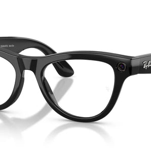 Ray-Ban Meta 4014 (Gen 2) Shiny Black Transition Amethyst Smart Glasses