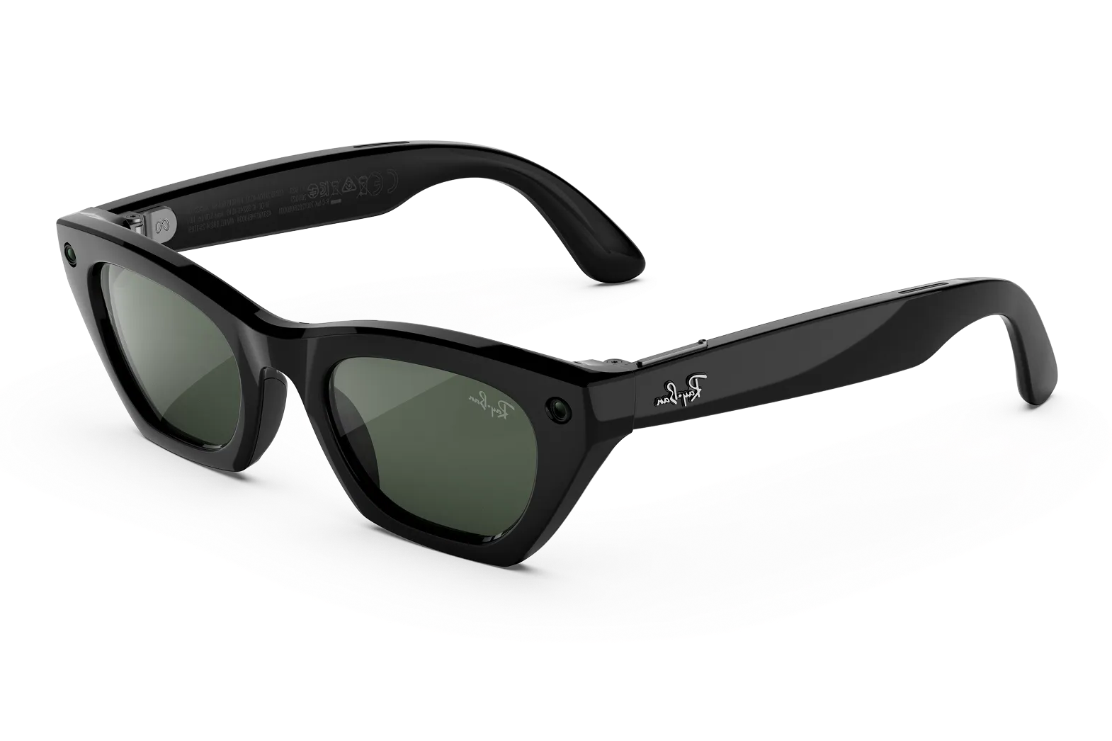 Ray Ban Meta_4015_601/1M_Shiny Black Clear_Size_49 Dayal Opticals