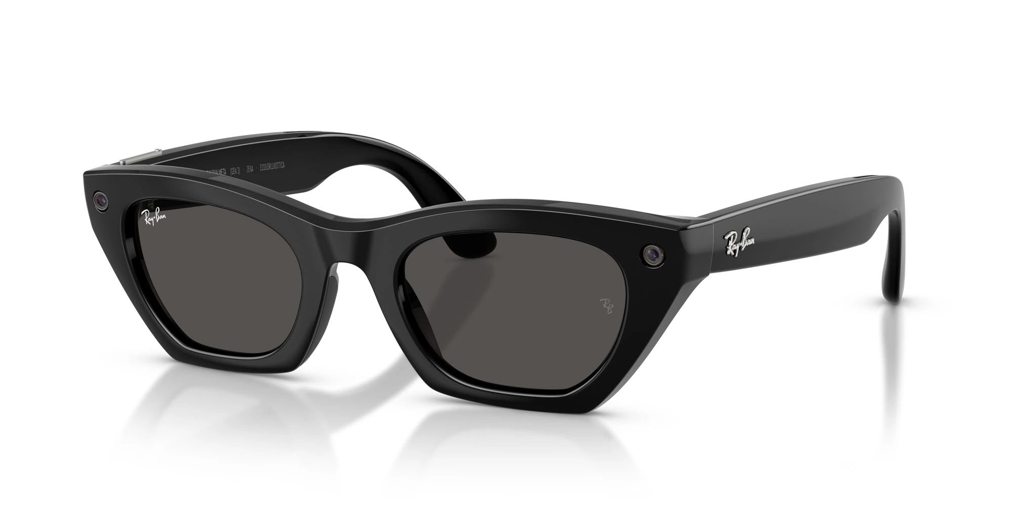 Ray Ban Meta_4015_601/87_Shiny Black Grey_Size_49 Dayal Opticals
