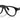 RAY BAN META 4016V AVIATOR  SHINY BLACK CLEAR