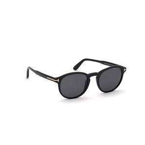 Tom Ford 0834 01A Shiny Black   Sunglasses, Size 52 – Dayal Opticals