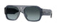TRANSPARENT DARK BLUE & GREY 5538V1 / 56