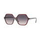 TRANSPARENT BORDEAUX & PINK GRADIENT DARK GREY 292436 / 55