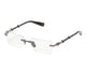 BLACK RHODIUM & BROWN SWIRL BPX-150-B / 53
