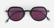 BLACK MATTE & PURPLE  S2205 / 45