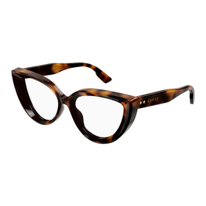 Gucci 1530O Havana & Transparent 002 Size 52,  Frame - Dayal Opticals