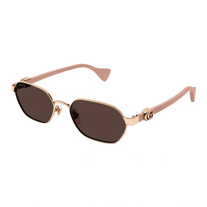 Gucci 1593S Gold & Brown 003 Size 56,  Sunglasses - Dayal Opticals