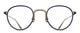 BRUSHED GOLD - NAVY   BG-NVY / 47