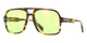 STRIPED HAVANA & GREEN  52N / 60