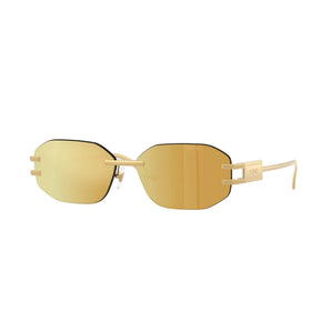 Versace 2274 Rectangel Rim Less Sunglasses