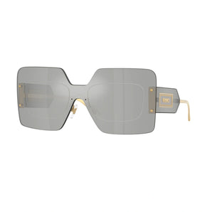 Versace 2277 Square Rim Less Sunglasses