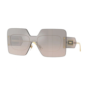 Versace 2277 Square Rim Less Sunglasses