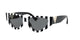 STRIPES  WHITE  BLACK    514187 / .