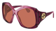 TRANSPARENT  BURGUNDY     3 / .